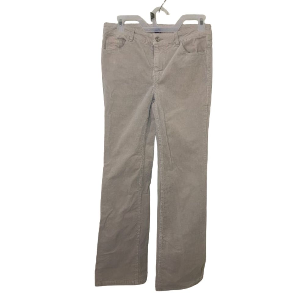 H&M DIVIDED Corduroy Bootcut Vintage Look Beige Jeans Cottagecore Size 6